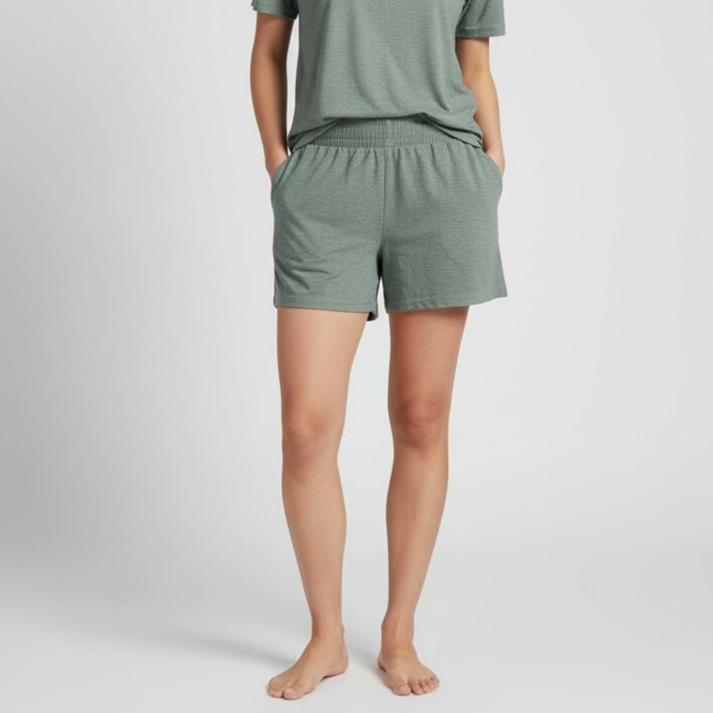 Athletic Works Women's Sage Green Athletic Shorts
